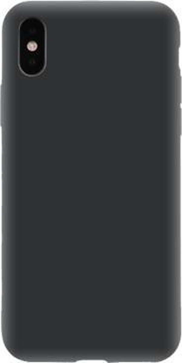 Geschikt voor: iPhone X TPU Back Cover - zwart