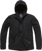 Vintage Industries Albury hooded sweatshirt black