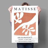 Henri Matisse Leaf Sketch Poster Art Print 50x70cm Multi-color