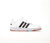 Adidas Hoops 2.0 Cmf Sneakers Wit/Rood Kinderen - Back To School - Maat 26