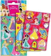 stickervellen Princess meisjes 20 x 10 cm vinyl 3 stuks