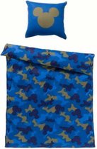 Disney Mickey Mouse Eenpersoons Dekbedovertrek + Kussensloop - 140 x 200 cm - 60 x 70 cm