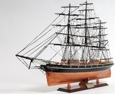 Houten schip - schaalmodel - the ''CUTTY SARK'' - miniatuur - 87 cm breed