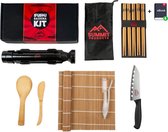 Buxibo Sushi Bazooka Kit- Sushi Maker Set- Sushi Kit- All In One Sushi Set - Sushi Bazooka, Stokjes en Mat