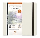 Fontaine aquarel notebook 21 x 21 cm 300g hot pressed