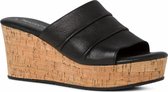 Tamaris Dames Sandaaltje 1-1-27222-36 001 zwart normal Maat: 38 EU