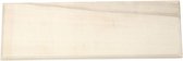langwerpig schild hout 30 x 10 blank per stuk