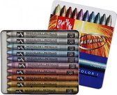 Neocolor I caran d'Ache Neocolor metallic waskrijten 10 stuks
