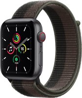 Apple Watch SE 2021 - Sport Loop Bandje - 44 mm - 4G - GPS - Grijs