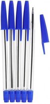 gelpennen Basic blauw 5 stuks