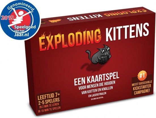 Afbeelding van het spel Exploding Kittens kaartspel (NL)