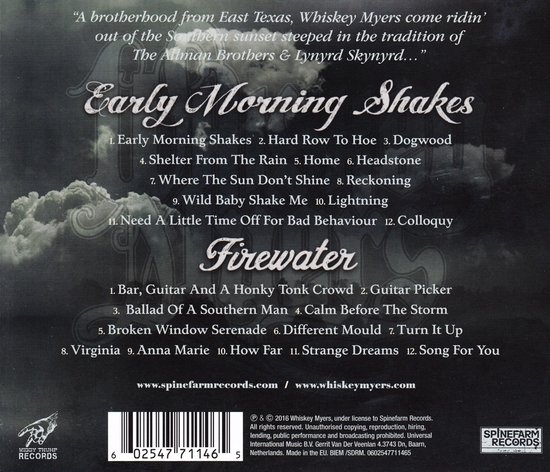 Early morning whiskey shakes