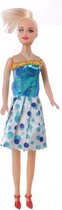 tienerpop Modern Doll blauw 30 cm