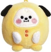 knuffel chimmy baby pong pong junior 8 cm pluche geel