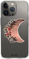 Casetastic Apple iPhone 13 Pro Hoesje - Softcover Hoesje met Design - Autumn Moon Print