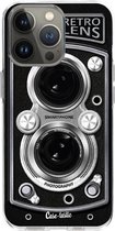 Casetastic Apple iPhone 13 Pro Hoesje - Softcover Hoesje met Design - Camera Retro Lens Print