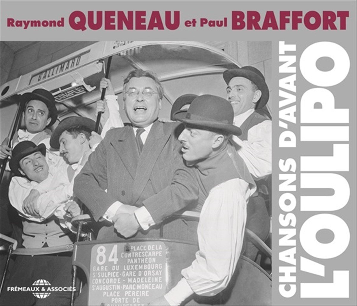 Raymond Queneau & Paul Braffort - Chansons D'Avant L'Oulipo (3 CD)