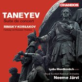 Lydia Mordkovitch, Royal Scottish National Orchestra - Taneyev: Suite de Concert / Rimsky-Korsakov: Violin Concerto (CD)