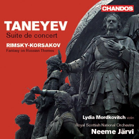 Lydia Mordkovitch, Royal Scottish National Orchestra - Taneyev: Suite de Concert / Rimsky-Korsakov: Violin Concerto (CD)