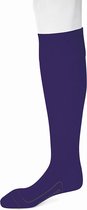 Masita | Sportsokken Heren & Dames - Voetbalsokken Kinderen - Hockeysokken - Vlakke naden Soepele stof - Wembley - Vanaf maat 28 - PURPLE - 32-36