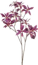 Rhododendron kunsttak 2 stuks paars