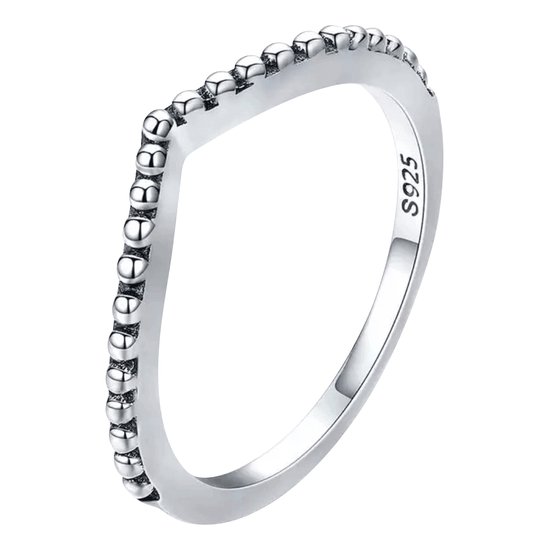 Sieraden Ringen Zilveren ringen Jette Zilveren ring zilver elegant 
