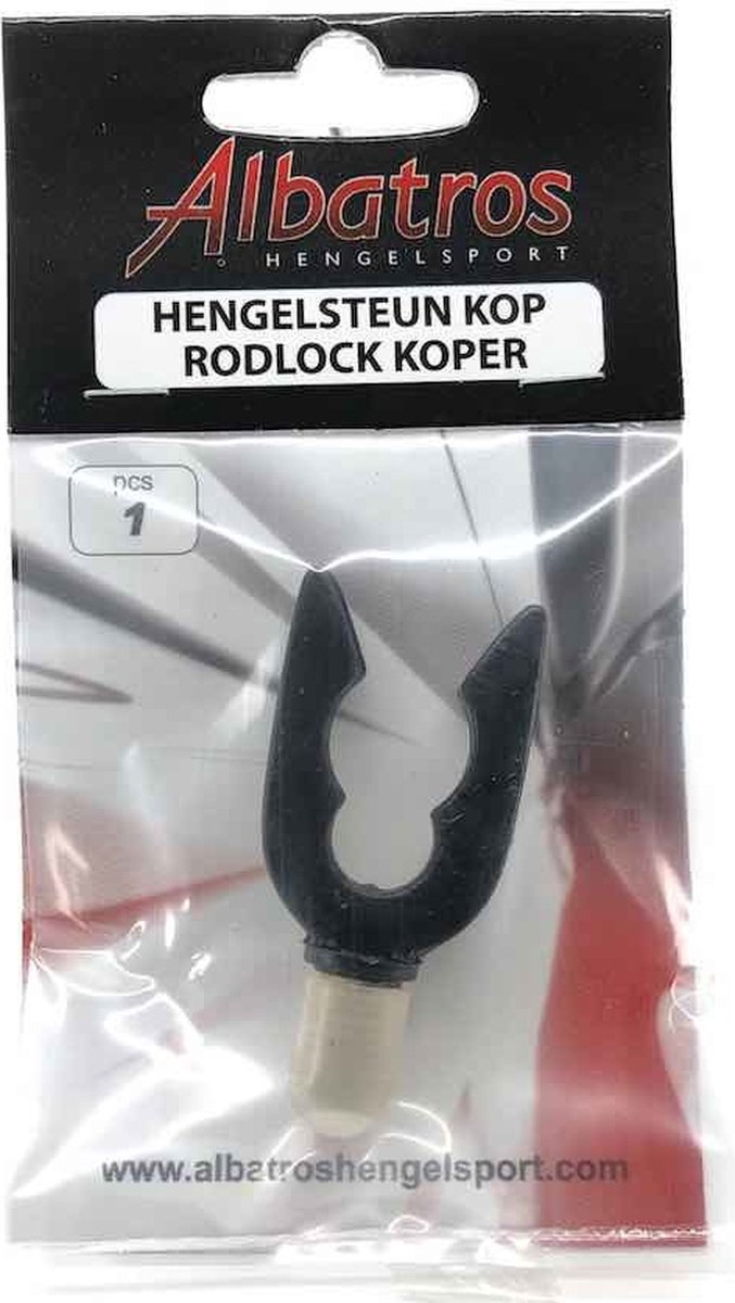 Albatros Rodlock Hengelsteunkop - Zwart