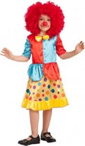 Carnival Toys Verkleedjurk Clown Meisjes Polyester Maat 140-148