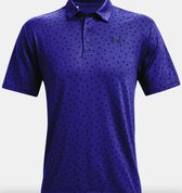 Under Armour Heren Playoff Polo 2.0  Blauw Print