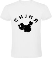 China Heren t-shirt | Wit
