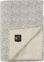 Mies & Co Cozy Dots Ledikantdeken Offwhite 110 x 140 cm