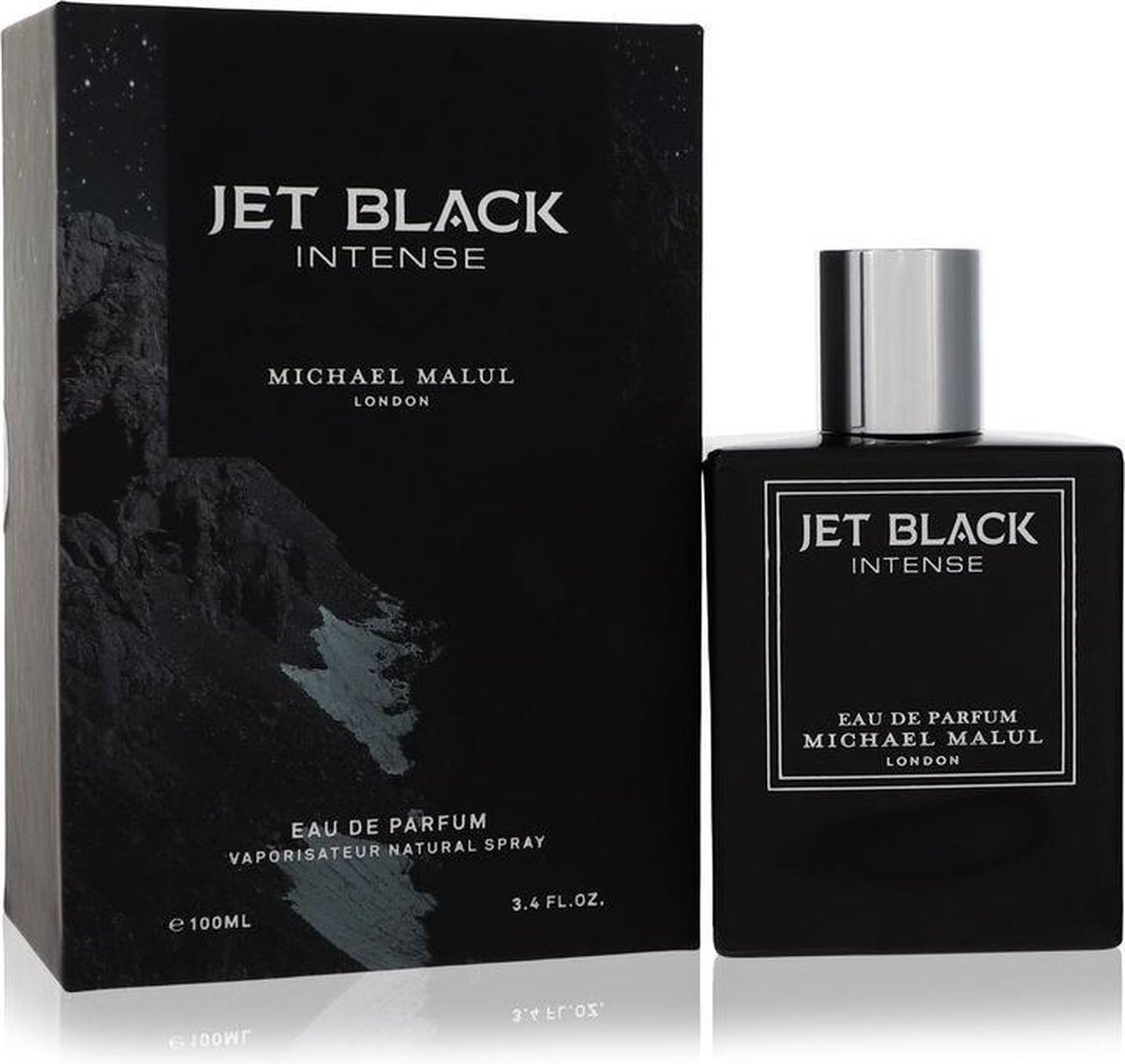 Michael Malul Jet Black Intense Eau De Parfum Spray 100 Ml For Men