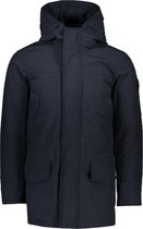 Airforce Jas Blauw Aansluitend - Maat S - Heren - Herfst/Winter Collectie - Polyester