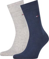 Tommy Hilfiger Sokken Blauw  - Maat 39-42 - Heren - Lente/Zomer Collectie - Katoen