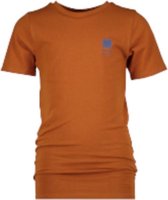 Vingino T-shirt Crew Jongens Katoen Bruin Maat 110