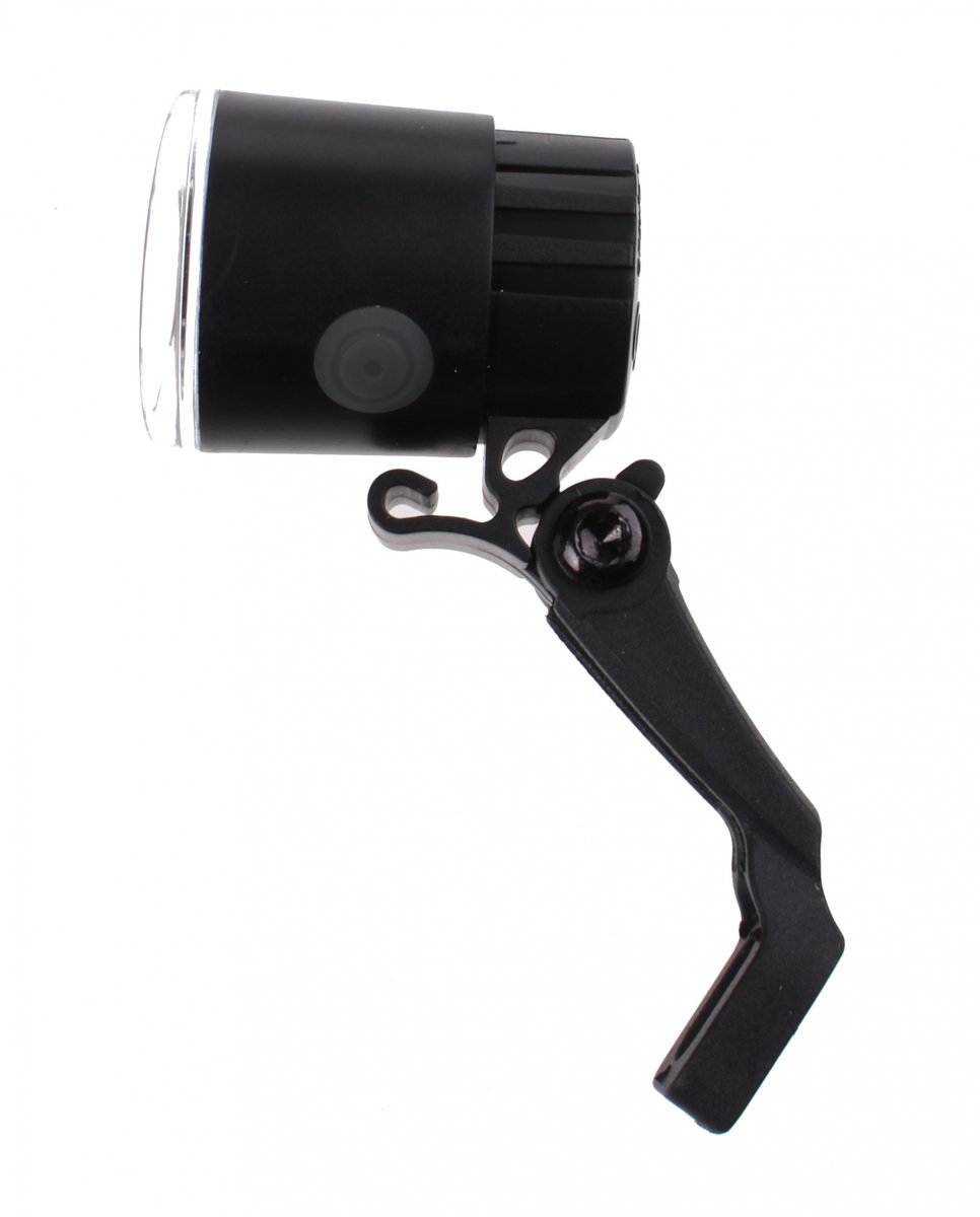 Falkx Kleine LED-koplamp - Compact - Superhelder - Inclusief Beugel en Batterijen - Zwart
