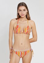 Shiwi Bikiniset marble liz triangle bikini set - satsuma spritz yellow - 34