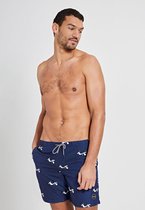 Shiwi Swimshort snoopy superrr doggg - donker blauw - S