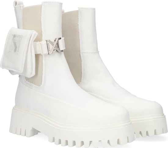 Bronx Groov-y 47348 Chelsea boots - Enkellaarsjes - Dames - Wit - Maat 37 |  bol.com
