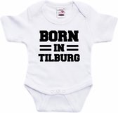 Born in Tilburg tekst baby rompertje wit jongens en meisjes - Kraamcadeau - Tilburg geboren cadeau 92 (18-24 maanden)