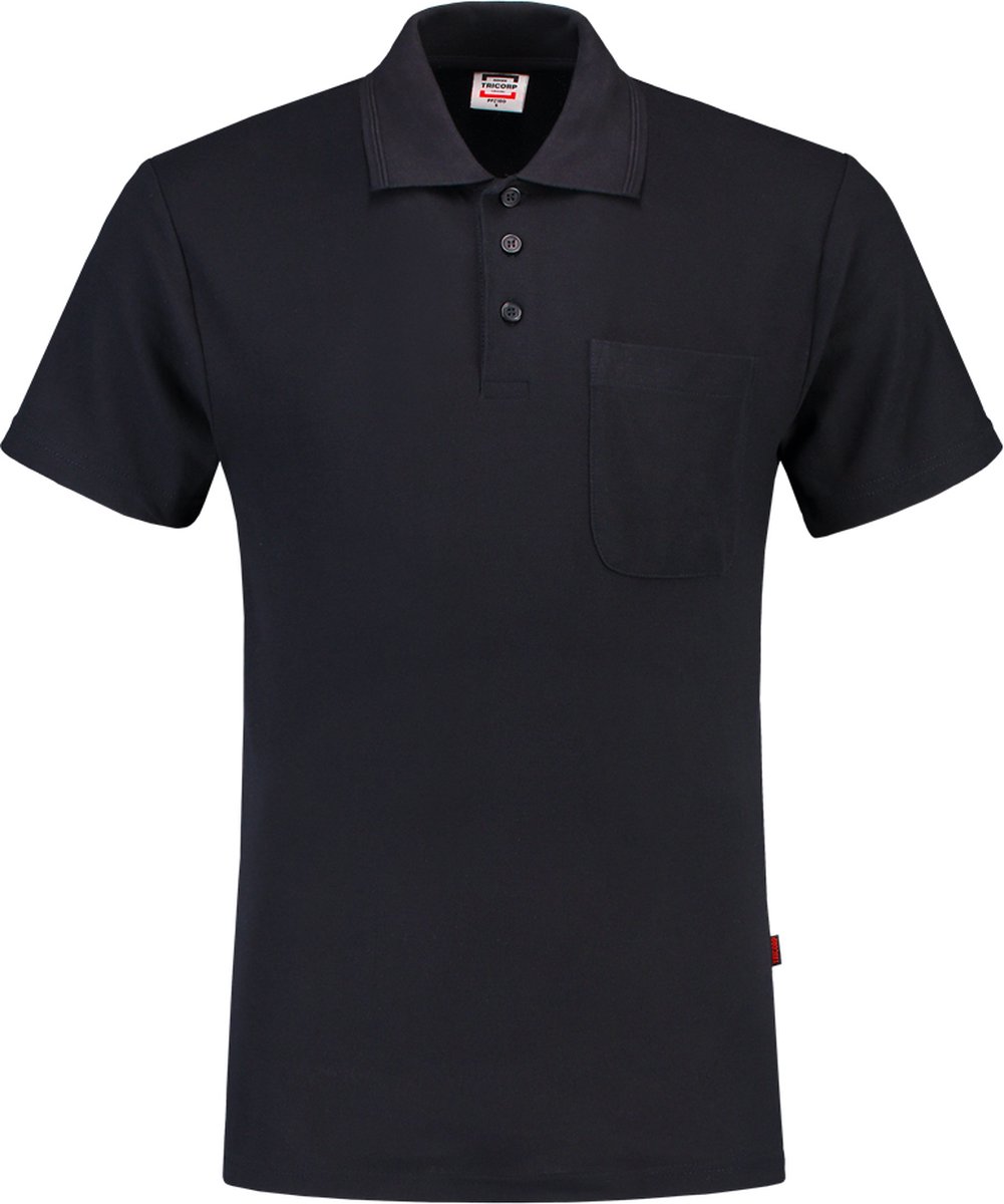 Tricorp Poloshirt met Borstzak 201011 Navy - Maat L
