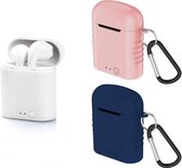 Headset met Bluetooth en microfoon Contact Twins Mini 400 mAh Wit