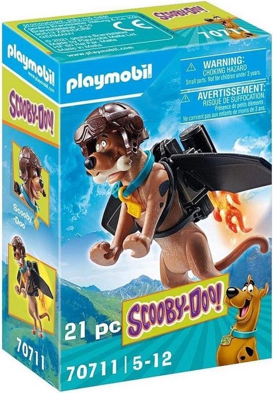 Actiefiguren Scooby Doo Pilot Playmobil 70711 (21 pcs)