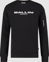 Ballin Amsterdam -  Heren Regular Fit   Sweater  - Zwart - Maat XXL