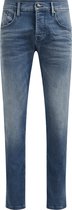 WE Fashion Heren tapered fit jeans van jog denim