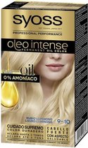 Permanente Kleur Olio Intense Syoss Nº 9,10 Lichtgevend Blond