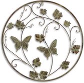 Wanddecoratie - Vlinders - Gesmeed ijzer