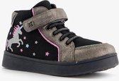 Blue Box meisjes unicorn sneakers met lichtjes - Zwart - Maat 32