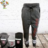 Jogger bretels donkergrijs -s&C-98/104-Joggingbroek jongens