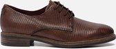 Tamaris Veterschoenen cognac - Maat 42